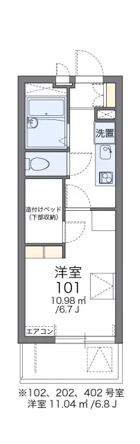 レオパレスＴＮ弐番館 1