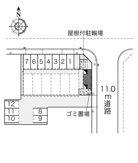 レオパレス若松町Ⅱ 2