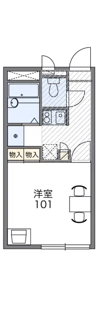 レオパレスフクシマⅡ 1