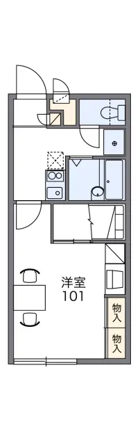 レオパレスワイズコート日野 1