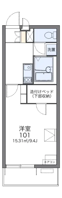 レオパレスイーストビレッジ２ 1