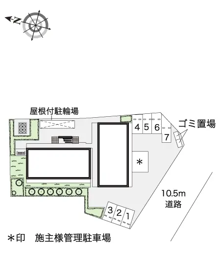 レオパレスＫウッズⅡ 2