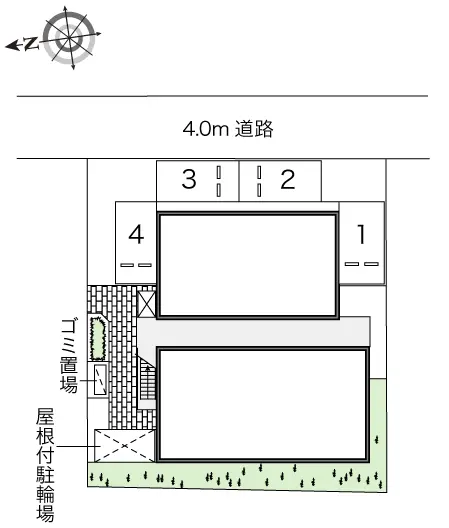 レオパレスシャンテ北舞子 2