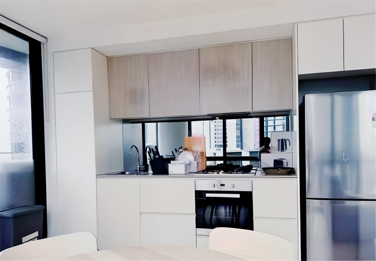 889 Collins Street - Melbourne student accommodation - 3b2b Second Bedroom Double occupancy