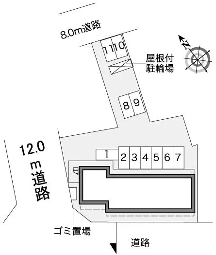 レオパレスバローネⅡ 2