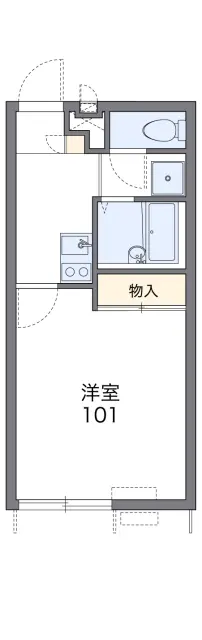 レオパレスどるちぇ志賀本通 1