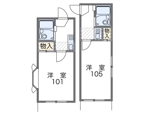 レオパレス姫路第３ 1