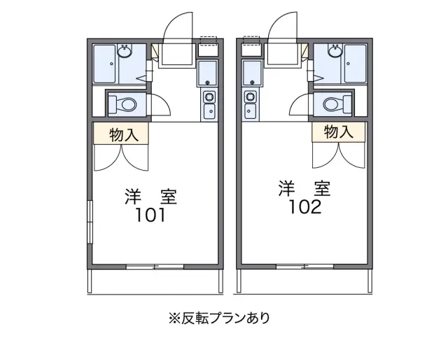 レオパレスパークサイドメゾンⅡ 1