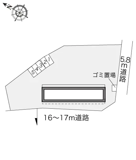 レオパレスラフォーレⅢ 2