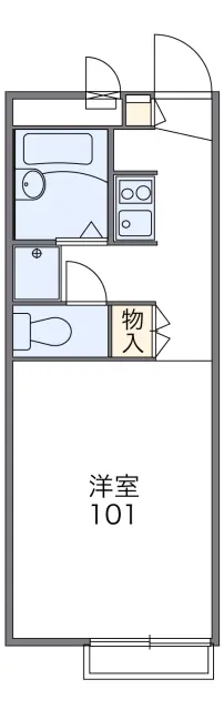 レオパレスカメリア四番館 1
