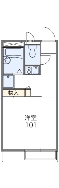 レオパレスミレ鶴ヶ丘第１ 1