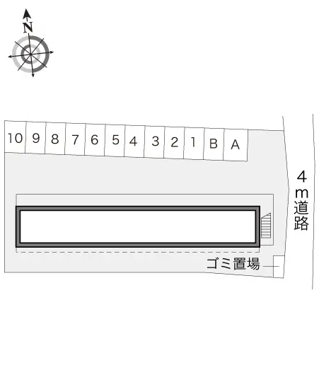 レオパレスルミエール藍 2