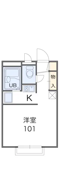 レオパレスＯＫＵＢＯ 1