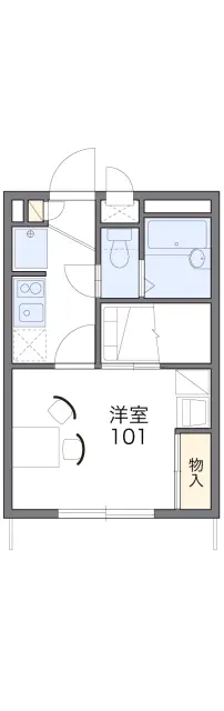 レオパレスセジュールコート　チヨダ２１ 1
