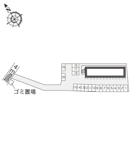 レオパレスコンフォートⅠ 2