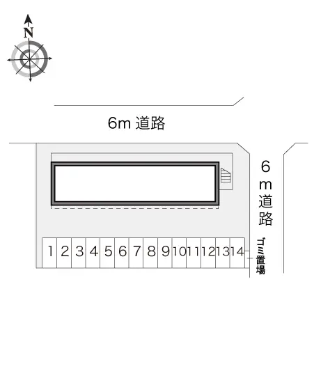 レオパレス薬師台 3