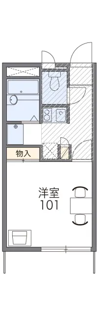 レオパレスヒキリモ 1