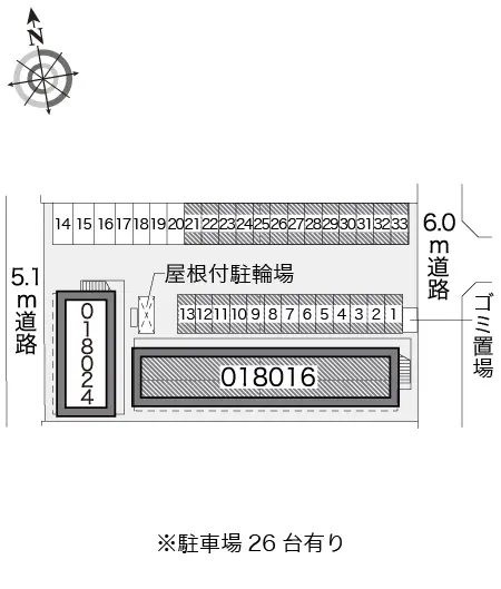 レオパレスキザキⅠ 3