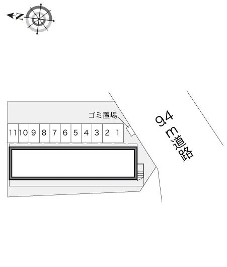 レオパレスプレミール鳴門 2