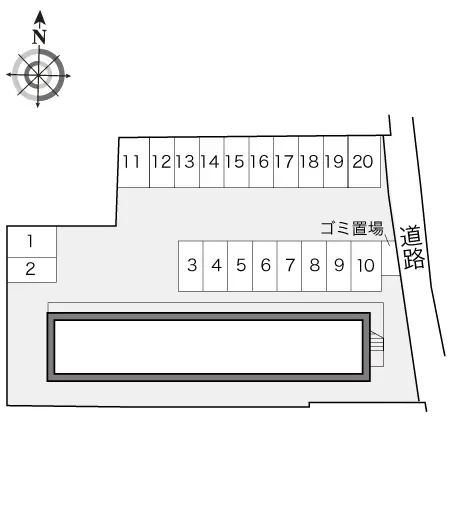 レオパレスホワイト　バーチ 2