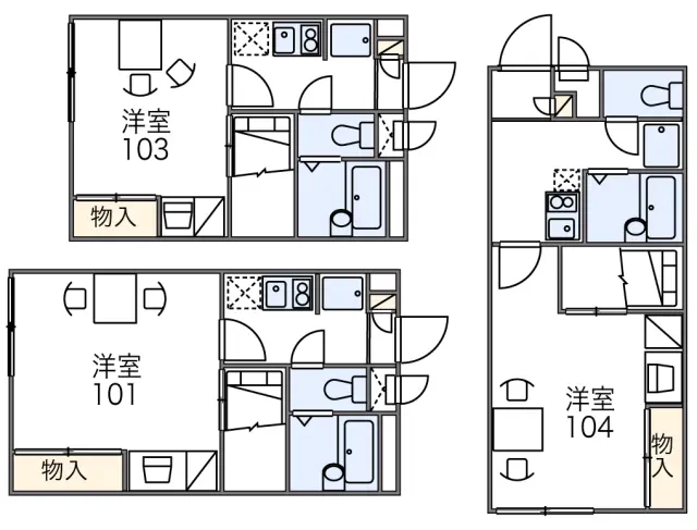レオパレスＩＳＨＩＤＵＭＩ 1
