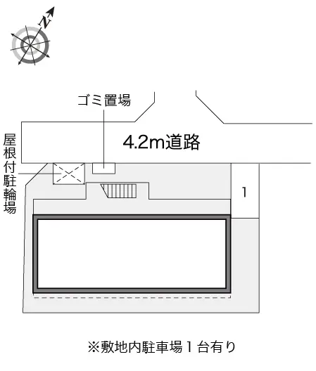 レオパレスヴィーブル室尾 3