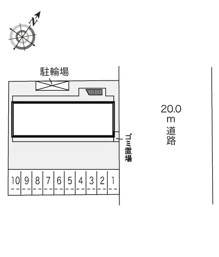 レオパレスメルツェⅣ 2