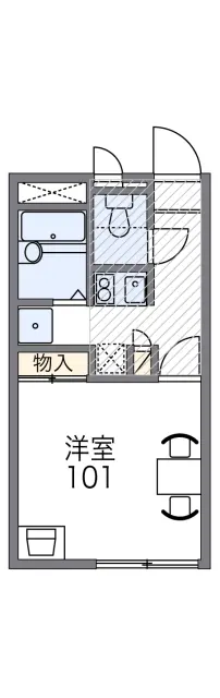 レオパレスサンシャイン田中２１ 1