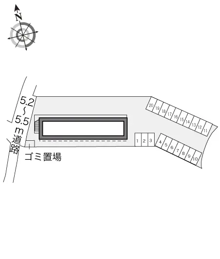 レオパレスサンライズ宮ノ上 2