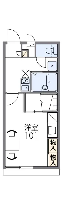 レオパレスサウスフィールド 1