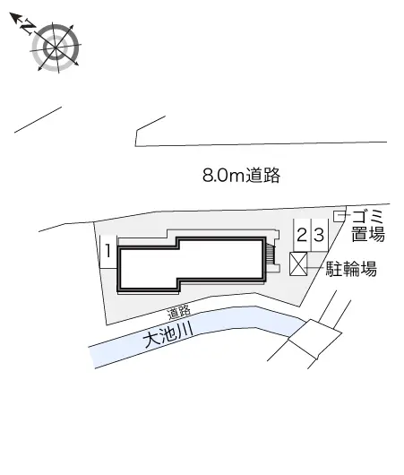 レオパレスあやめ池疋田 2