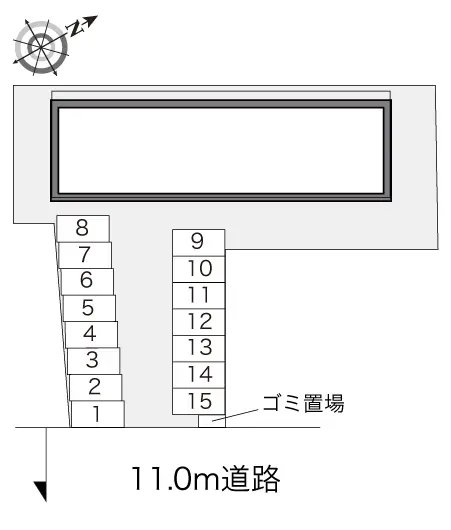 レオパレスプラティーク那須塩原 2