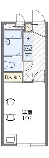 レオパレスエスト千間台 1