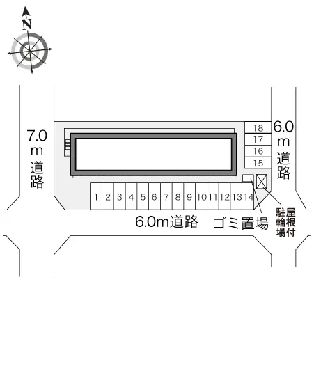 レオパレスエスポワール白山 2