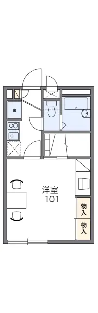 レオパレスエスペランサＣ 1