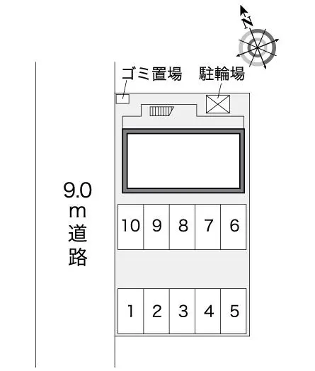 レオパレス西古津 2