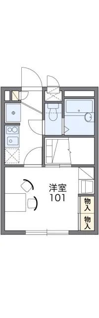 レオパレスセラン髙石 1