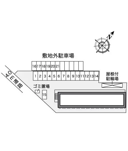 レオパレスフローラ真岡 2