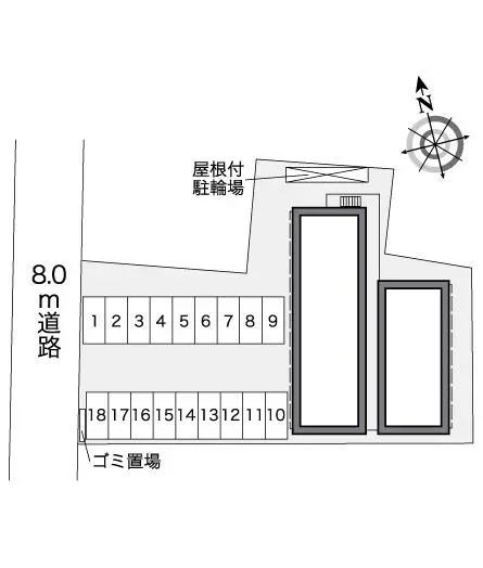 レオパレス宮野木台 2