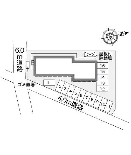 レオパレスサンライズ壱番館 2