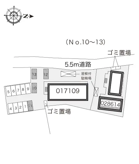 レオパレスホークヒルズⅡ 3