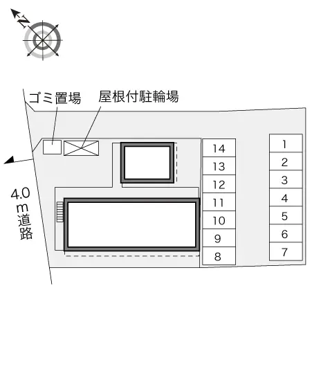 レオパレスＨＡＲＡＳＨＩＭＡ 2