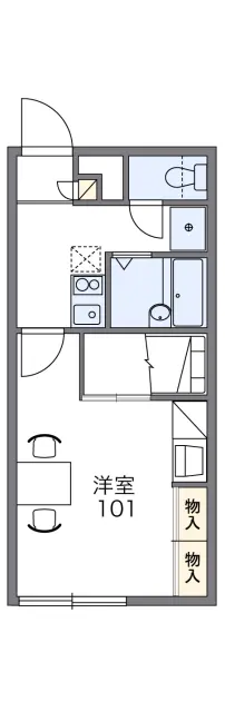 レオパレスコンフォート０５ 1