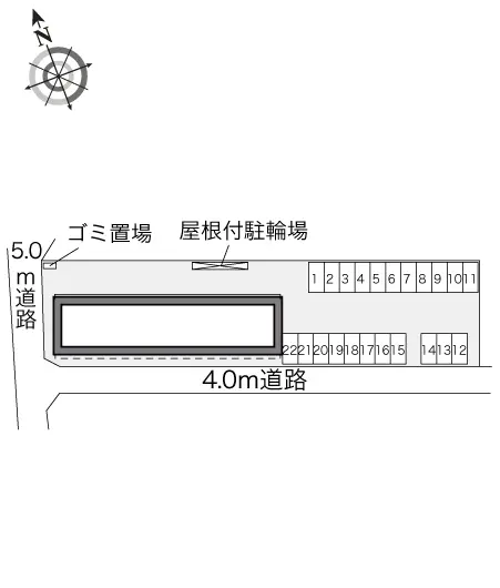 レオパレスエーレⅢ 2