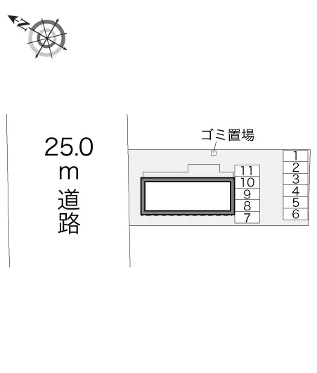 レオパレスリバーサイド美園 2