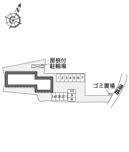 レオパレスレーブシャトーⅡ 2