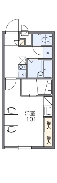 レオパレスコート伊那部 1