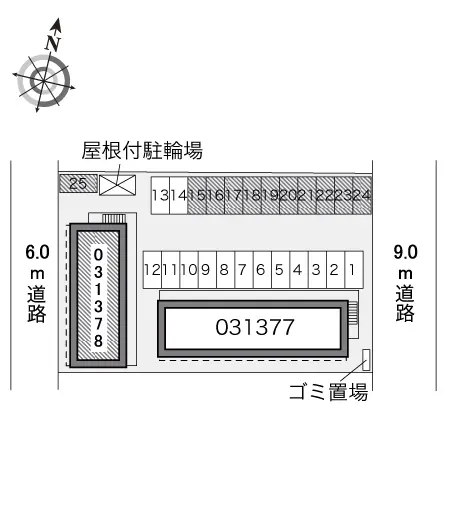 レオパレスルーナシティ北山寺Ｂ 2