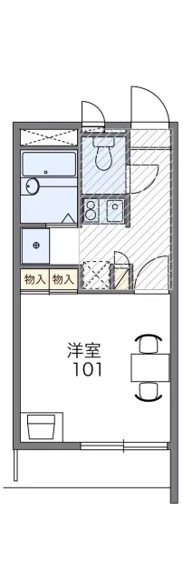 レオパレスなでしこ荘 1