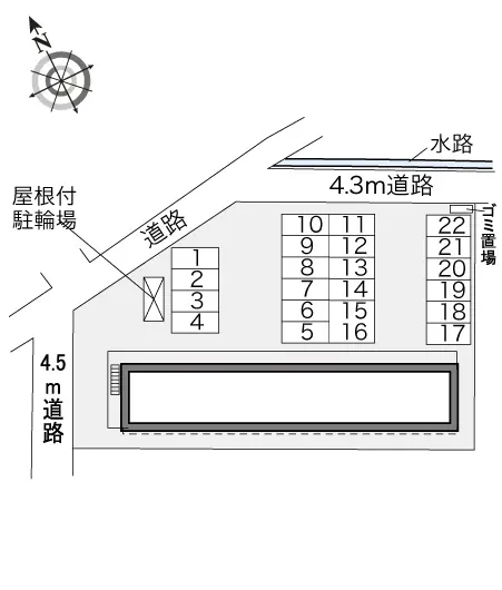 レオパレス安濃つ 2